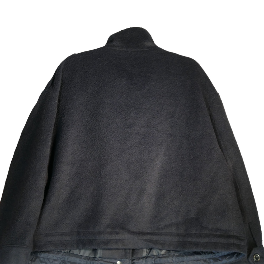 Nine West Jacket Womens Size XL Dark Blue Fleece Normcore Minimalist Casual Chic - Picture 6 of 11